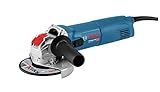 Bosch Professional Winkelschleifer GWX 10-125 (1000 Watt, für X-LOCK Zubehör, ScheibenØ: 125 mm, im Karton)