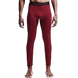 IILOOK Herren Stretch Leggings Sport Gym Hose Running Yoga Sporthose Slim Fit Sweatpants Bulge Sporthose Trainingshose Herren Baumwolle Fitness mit Reiß