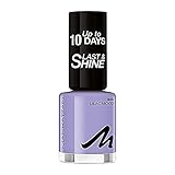 Manhattan Last und Shine Nagellack, Nr.800 Lilac Mood, 1er Pack (1 X 10 ml)