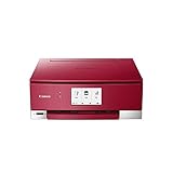 Canon PIXMA TS8352 Drucker Farbtintenstrahl Multifunktionsgerät DIN A4 (Scanner, Kopierer, 4.800 x 1.200 dpi, 6 separate Tinten, USB, WLAN, Duplexdruck, 2 Papierzuführungen, 5 GHz Support),
