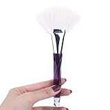 RWEAONT 1 stücke Make-up Pinsel Big Professional Make-up Naturpulver Highlighter Künstler Gesicht Schöner Halter Hohe Qualität Frauen Schönheit (Handle Color : H)