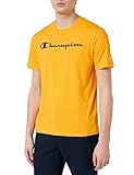 Champion Herren Legacy Classic Logo T-Shirt, gelb, L