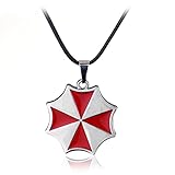 Film Und Fernsehen Resident Evil Regenschirm Abzeichen Kleiner Roter Regenschirm Logo Halskette Schlüsselanhänger Damen Halskette Dekorativer Schmuck