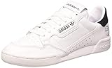 adidas Herren CONTINENTAL 80 Leichtathletik-Schuh, Ftwr White Ftwr White Core Black, 36 2/3 EU