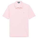 Polo Ralph Lauren, Herren, maßgeschneidertes Slim-Fit-Poloshirt aus Piqué - Pink - X-Groß