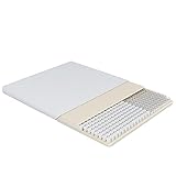 Pocket Air-Topper mit 10 cm | Mini Taschenfederkern | 140 x 200 cm und weitere Größen | hervorragender Schlafkomfort | Ideal für Federkern-Matratzen, Boxspringbetten, Schlaf-Sofas (140 x 200)