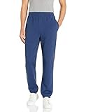 Amazon Essentials Closed Bottom Fleece Pant Unterhose, Navy Space-Dye, M