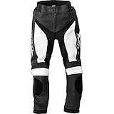 FLM Motorradhose Sports Damen Lederkombihose 3.1 schwarz/weiß 38, Sportler, Ganzjährig
