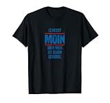 Moin Moin Spruch Fun-Shirt, Hamburg, Bremen,