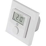 Homematic IP Smart Home Wandthermostat mit Schaltausgang HmIP-BWTH – für Markenschalter, 230 V