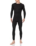 Ultrasport 1061 Herren Thermo Funktionsunterwäsche Set, schwarz, XXL