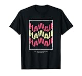 Hawaii Strand Sonnenuntergang Insel Retro Vintage Hawaii T-S