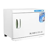 Sinobay Handtuchwärmer Kosmetik Kompressen Towel Handtuch Wärmer Hot Cabinet UV-Licht Sterilisator Friseursalon Kosmetikstudio, Grosses Volumen von 23 Liter für 30 bis 40 Handtücher Geeig