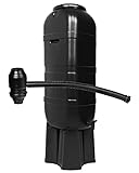 Ondis24 Regentonne Wassertonne Gieswasserbehälter Regenbehälter, für Balkone und Terrasse, 100 Liter (Schwarz)