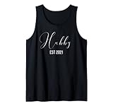 Herren Hubby Est 2021 - Verheiratet gegründet 2021 - Nette Ehe Tank Top