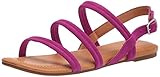 UGG Mytis Flache Damen-Sandalen, Pink (Dragon Fruit Wildleder), 38.5 EU