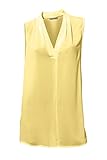 Ashley Brooke Designer-Blusentop gelb Größe 44