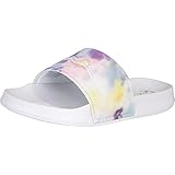 Karl Kani Signature Tie Dye Pool Slide Women Slides Badelatschen (Turquoise/Black/White, Numeric_37)