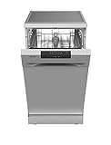 Gorenje GS 52040 S Freistehender Geschirrspüler / 45cm / 5 Programme / Vollständiger Überlaufschutz / 9 Maßgedecke / Multifunktionaler Unterkorb