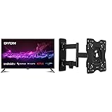 DYON Smart 42 AD 105,4 cm (42 Zoll) Android TV (Full-HD, HD Triple Tuner) & Amazon Basics - Bewegliche TV-Wandhalterung, für Fernseher mit Einer Bildschirmdiagonale von 22-55 Zoll/56-140