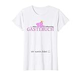 Damen 18. Geburtstag Mädchen 18 Jahre 2003 Deko Gästebuch Geschenk T-S