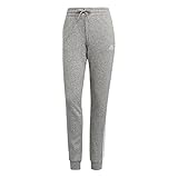 adidas Damen W 3s Ft C Pt Kompressionshose, Medium Grey Heather/White, XL EU