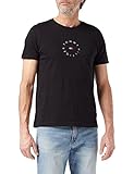 Tommy Hilfiger Herren Roundall Graphic Tee T-Shirt, Black, XXL