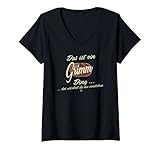 Damen Das ist ein Grimm Ding - Lustiges Familie Grimm T-Shirt mit V