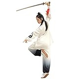 Chinesische Traditionelle Tai Chi Uniform Unisex Seide Leinen Mit Langen Ärmeln Übungen Qi Gong Kung Fu Wung Chun Morgenübungen Kung Fu Kleidung XXL