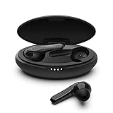 Belkin SoundForm Move Plus True Wireless In-Ear-Kopfhörer (Bluetooth Ohrhörer mit kabellosem Ladecase, Schweiß- und Wasserschutz, Schutzart IPX5, tiefer Bass für iPhones, Android- und andere Geräte)