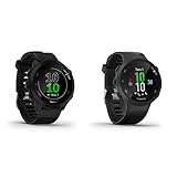 Garmin Forerunner 55 – GPS-Laufuhr mit 1,04“ Always-On-Farbdisplay, täglichen Trainingsempfehlungen, Laufzeitprognose & Forerunner 45 – GPS-Laufuhr mit umfangreichen Lauffunktionen, Trainingsp