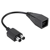 Bewinner Übertragungskabel, AC-Netzteil Transfer-Ladekabel Ladeadapter Cord Converter für Xbox 360 Slim, AC Adapter Converter Übertragungskabel für Xbox 360 S