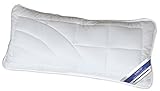 PremiumShop321 KBT ClimaStep Kopfkissen mit hochwertiger Bogen-Karo Steppung Kissen 40x80