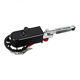 Drehen Bandschleifer mit Schleifadapter für 4''/100mm Winkelschleifer,Sander, Elektrofeile 800W Bandschleifer Fingerfeile Powerfeile Elektrobandfeile 15x452