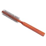 Styling Haarbürste, Humanisiertes Design Langlebig weniger Haarschäden Curling Roll Haarbürste Holzgriff für den Heimgeb