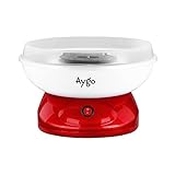 Aygo Zuckerwattemaschine für Zuhause, Retro-Design Candy Floss Maschine Set Mit Zuckerwatte Messlöffel, 500 W