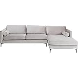 Kare Design Ecksofa Variete Grau Rechts 288x160