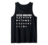 Ägyptische Schriftzeichen, Ägypten Hieroglyphen Geschichte Tank Top