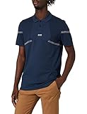 BOSS Herren Paul Pixel Polohemd, Navy410, S