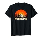 Norrland Sverige - Retro Vintage Schweden T-S