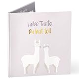 mintkind® 'Liebe Tante, Du bist toll' Geschenk-buch für die Tante I Geschenk für Tante I Bilderbuch als Geschenk für Tante zum Geburtstag, zu Weihnachten oder zu Ostern von Nichte oder N