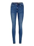 VERO MODA Damen Jeans Hose VMTanya Piping 10222531 medium Blue Denim XL/34
