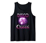 Damen Tanz 70er 80er 1970er 1980er Disco Queen Tank Top
