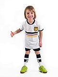 Trikotset Trikot Kinder 4 Sterne Deutschland Wunschname Nummer Geschenk Größe 116-176 T-Shirt Weltmeister 2014 Fanartikel WM 2018