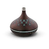 InLine 40154 SmartHome Ultraschall Aroma Diffusor, Luftbefeuchter, Ambientelicht, Google Home und Amazon Alexa kompatibel, 400