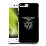 Head Case Designs Offiziell Offizielle S.L. Benfica Schwarz 2021/22 Crest Harte Rueckseiten Handyhülle Hülle Huelle kompatibel mit Apple iPhone 7 Plus/iPhone 8