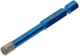 PRODIAMANT Premium Fliesenbohrer Fliese Feinsteinzeug 6 mm x BIT Bohrkrone trock