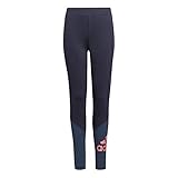 adidas Mädchen Bl Tig Leggings, Legend Ink/Crew Navy/Hazy Rose, D 140