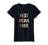 Damen Best Nena Ever Retro Vintage Vornamen Geschenk T-S
