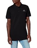 Kappa Herren Peleot Poloshirt, Schwarz, 3XL EU